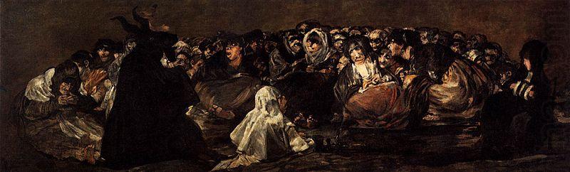 Francisco de Goya Witches Sabbath china oil painting image
